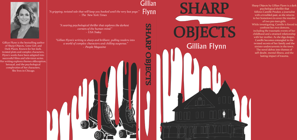 Sharp Objects book cover spread